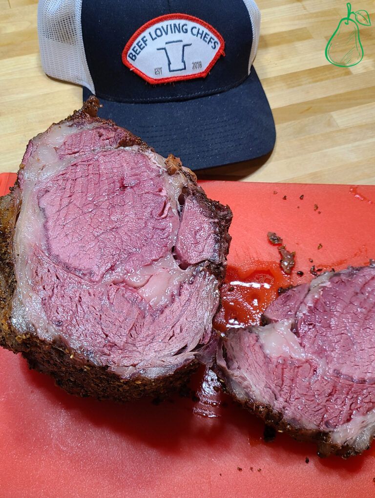 smoked beef prime rib