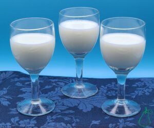 3 dairy in the glass