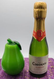 Cava bottle with Pear Logo